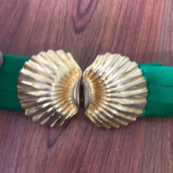 Vintage handmade Briar Patch Designs 2 Preppy Belt interchangeable ￼shell Grosgr main image 5